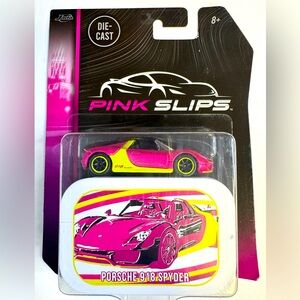 Jada Toys Pink Slips PORSCHE 918 SPYDER